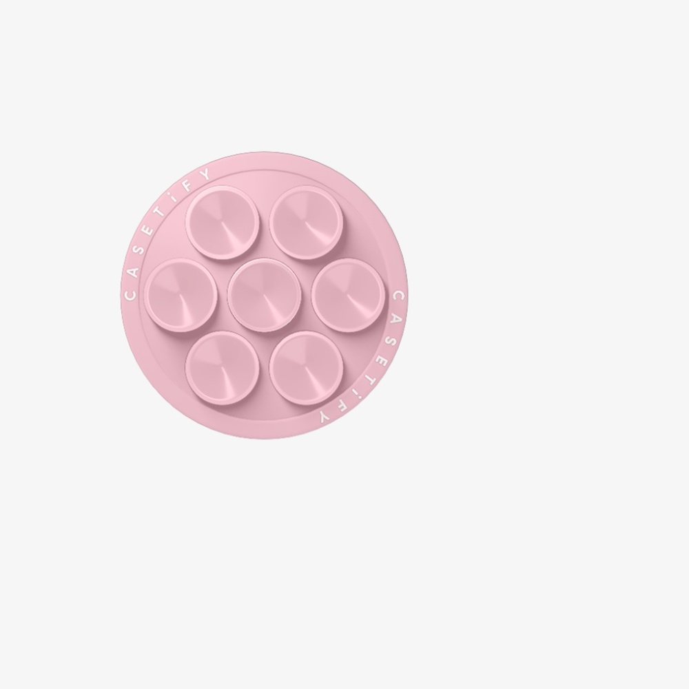 casetify - Snappy Snap & Stick Grip Stand - Pink